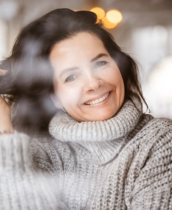 Fotografin Bianca Becker bei einem Fotoshooting